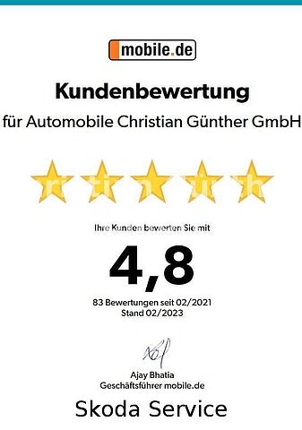 SKODA Fabia Drive 125 Best Of 1.0 TSI 95 PS 6G Pano